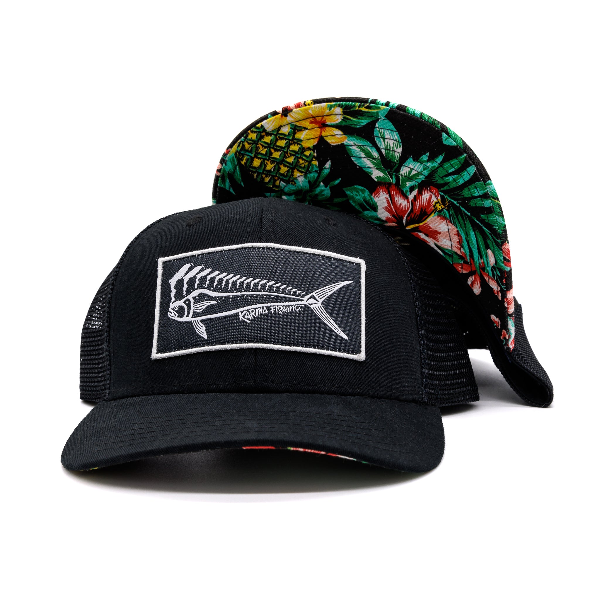 Florida Mahi Mid Crown, Black/Floral