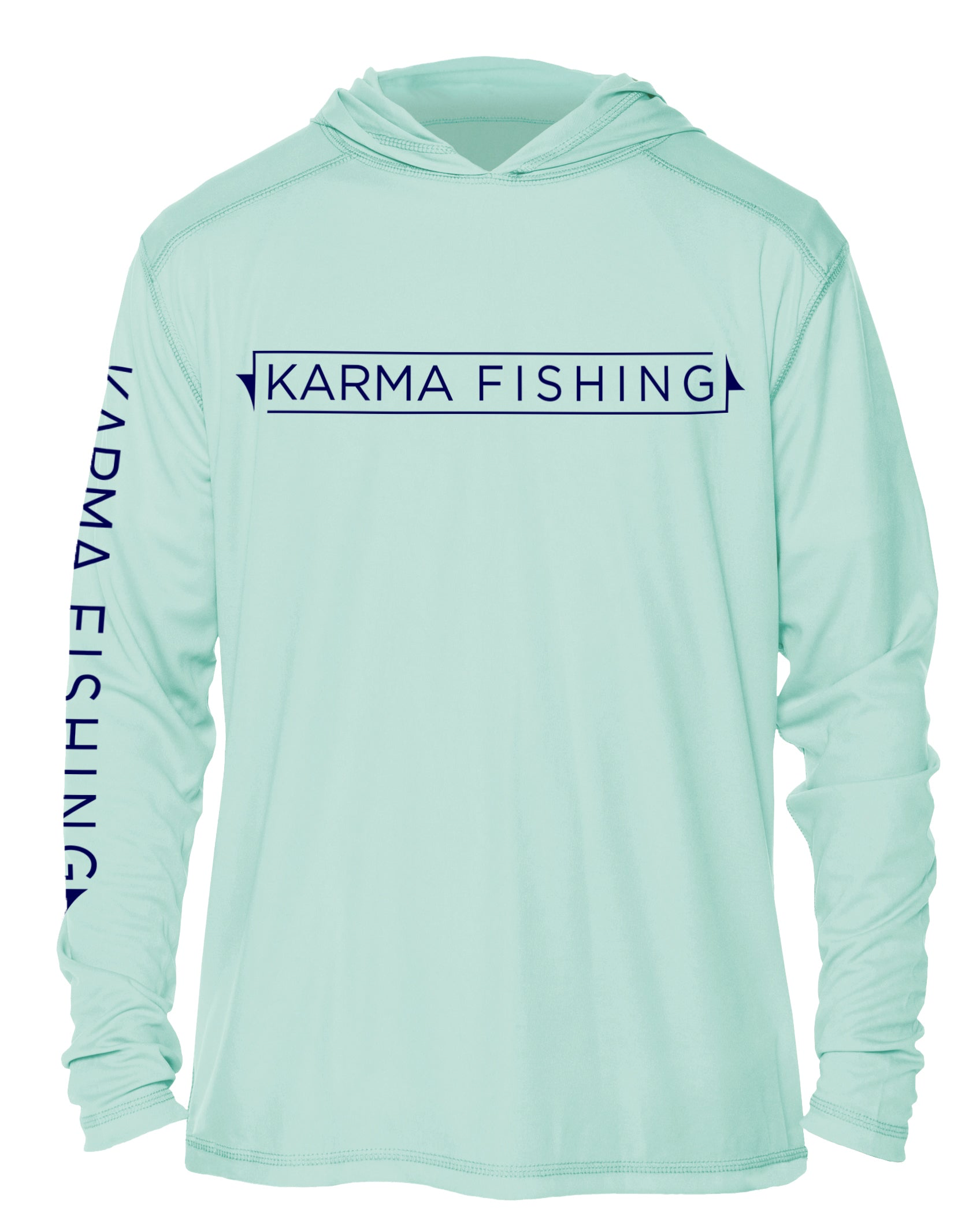 Performance Hoodie Fishing Shirt - Seagrass Green