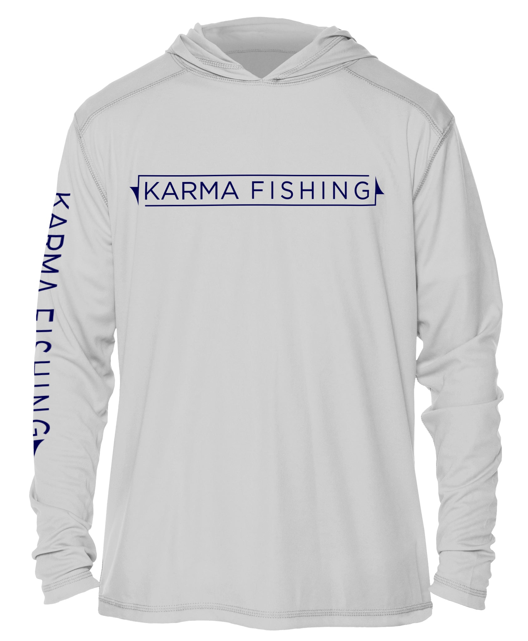 Performance Hoodie Fishing Shirt - Pearl Grey