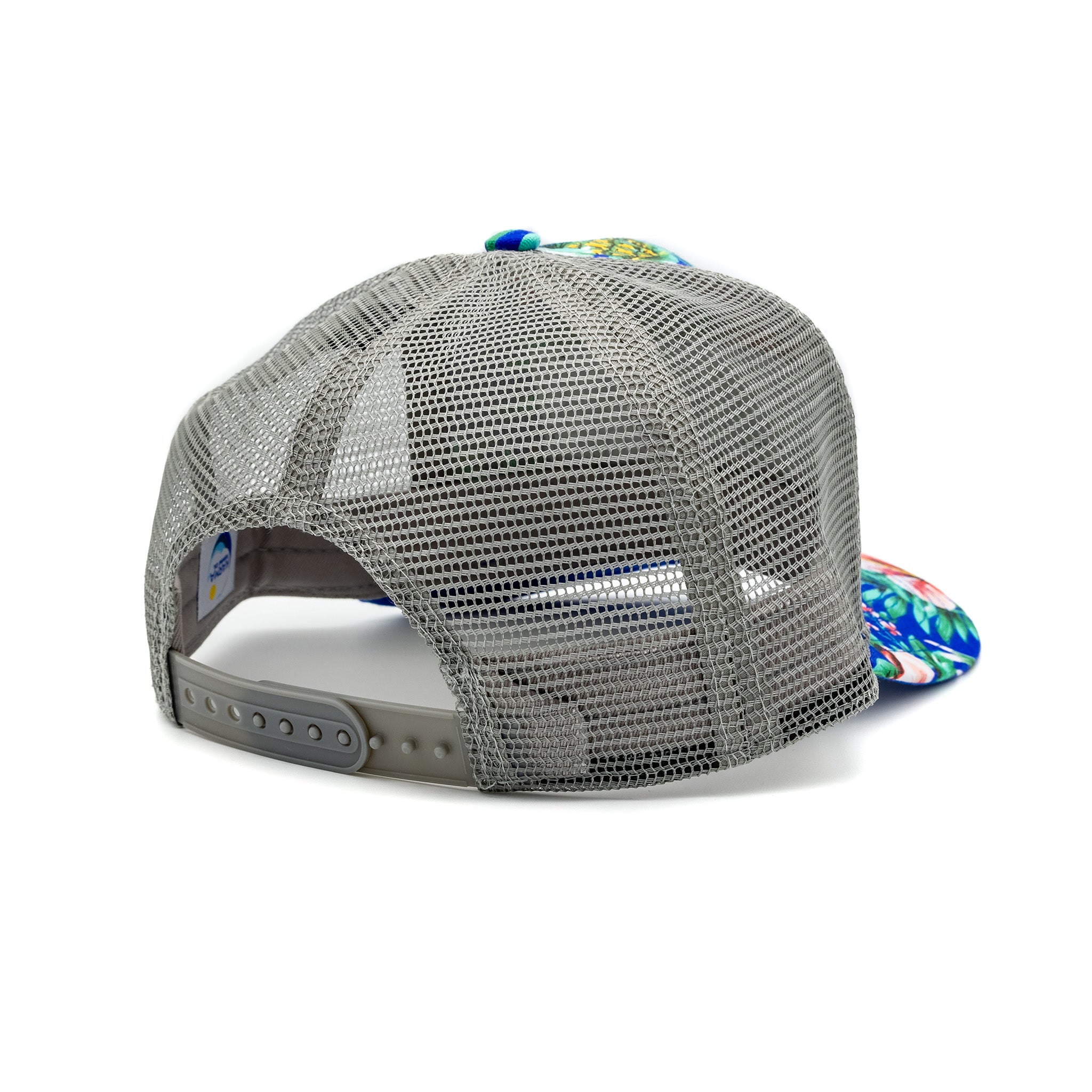 Florida Mahi Ultimate Trucker, Floral/Grey