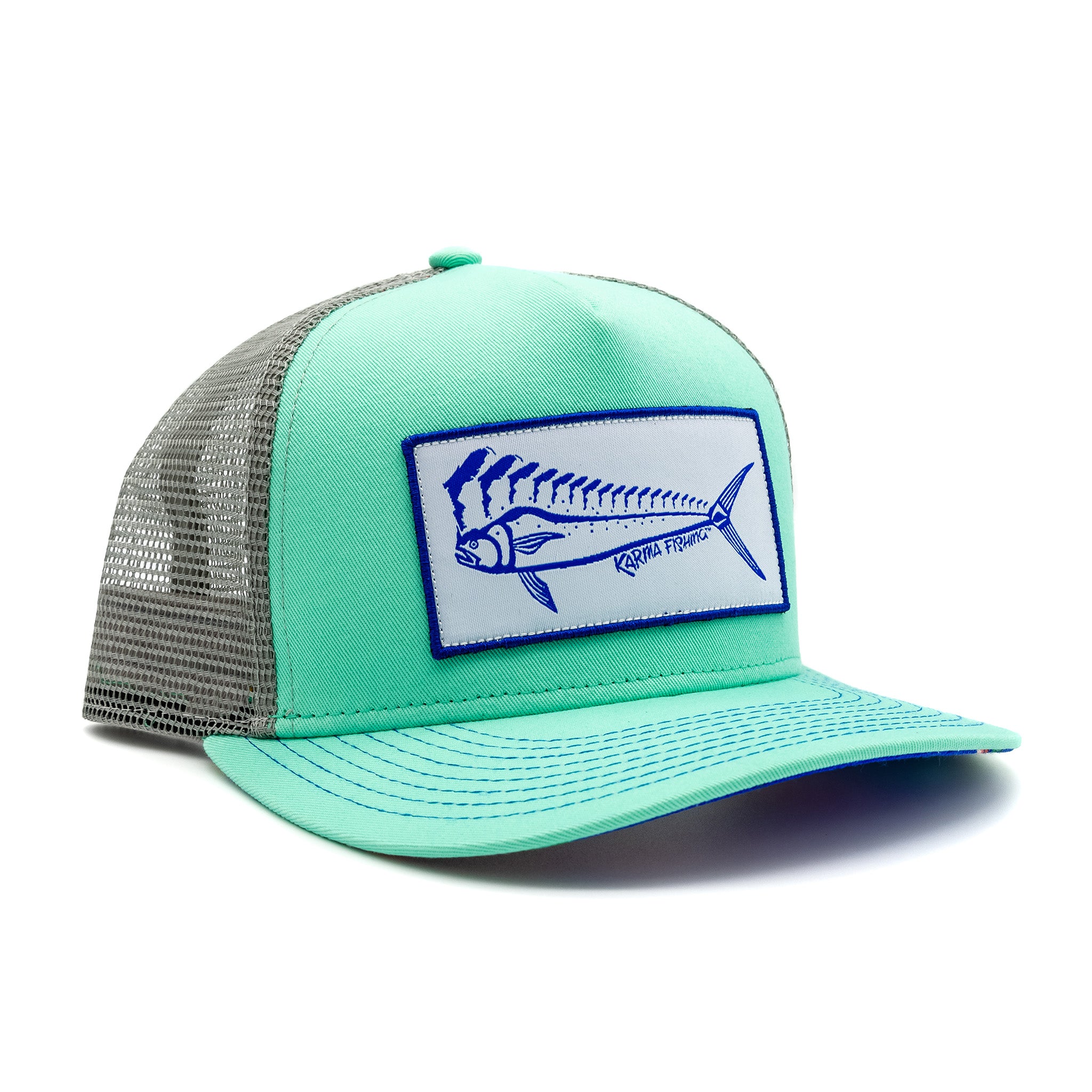 Florida Mahi Trucker, Sea Foam & Floral