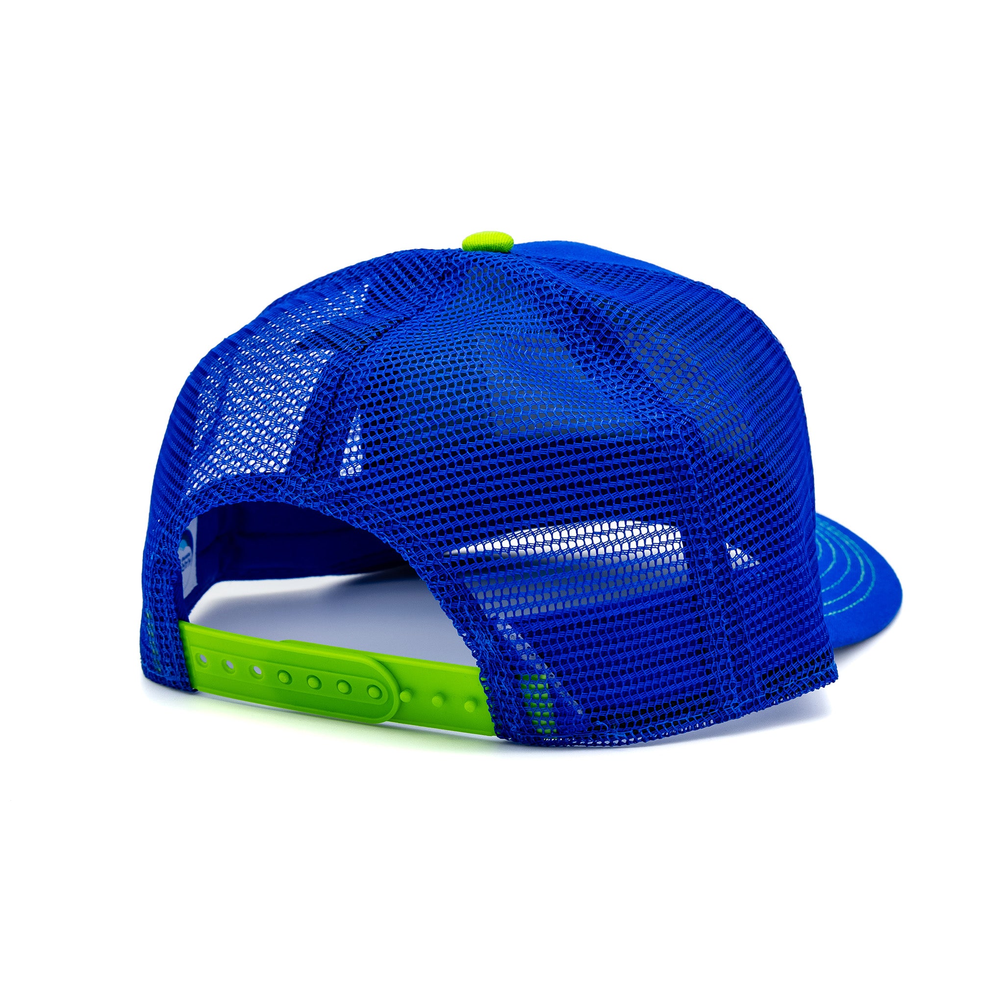 Florida Mahi Ultimate Trucker, Lime/Royal