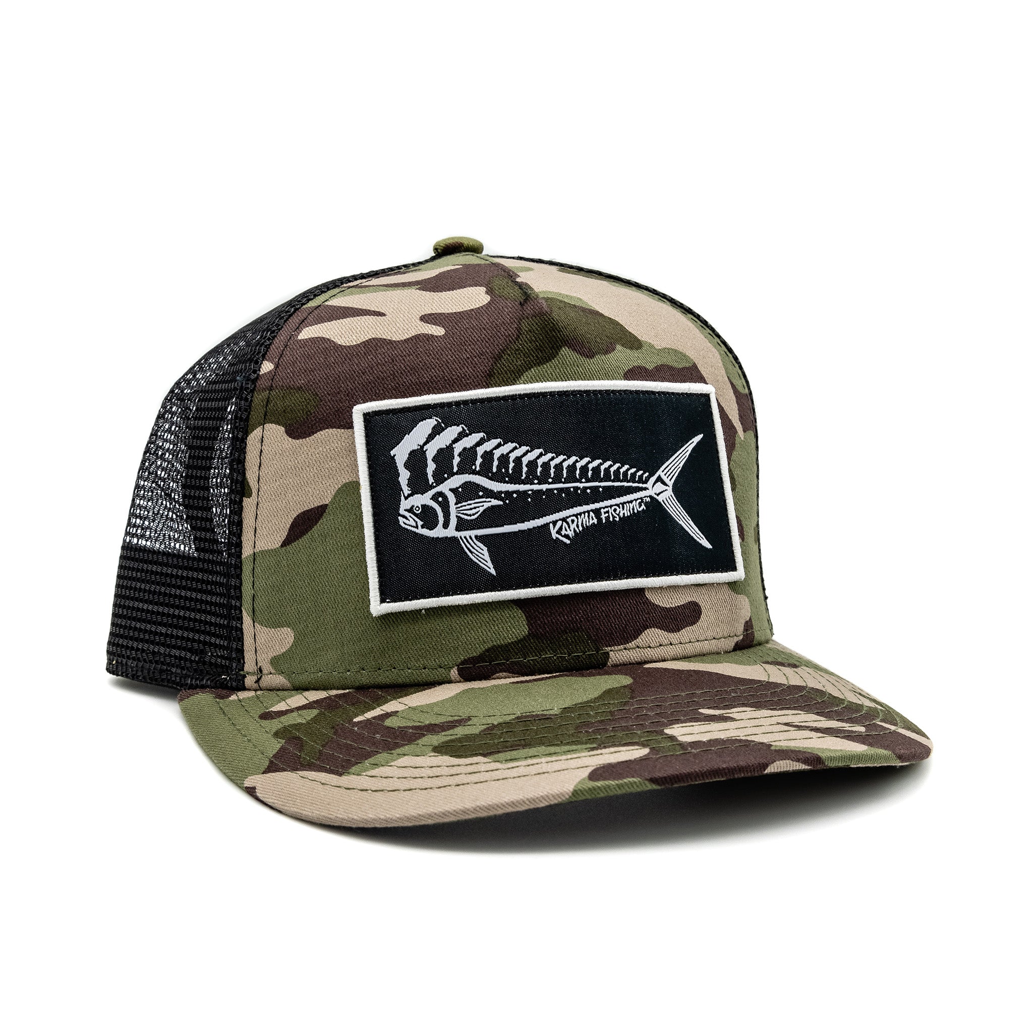 Florida Mahi Ultimate Trucker, Camo/Black