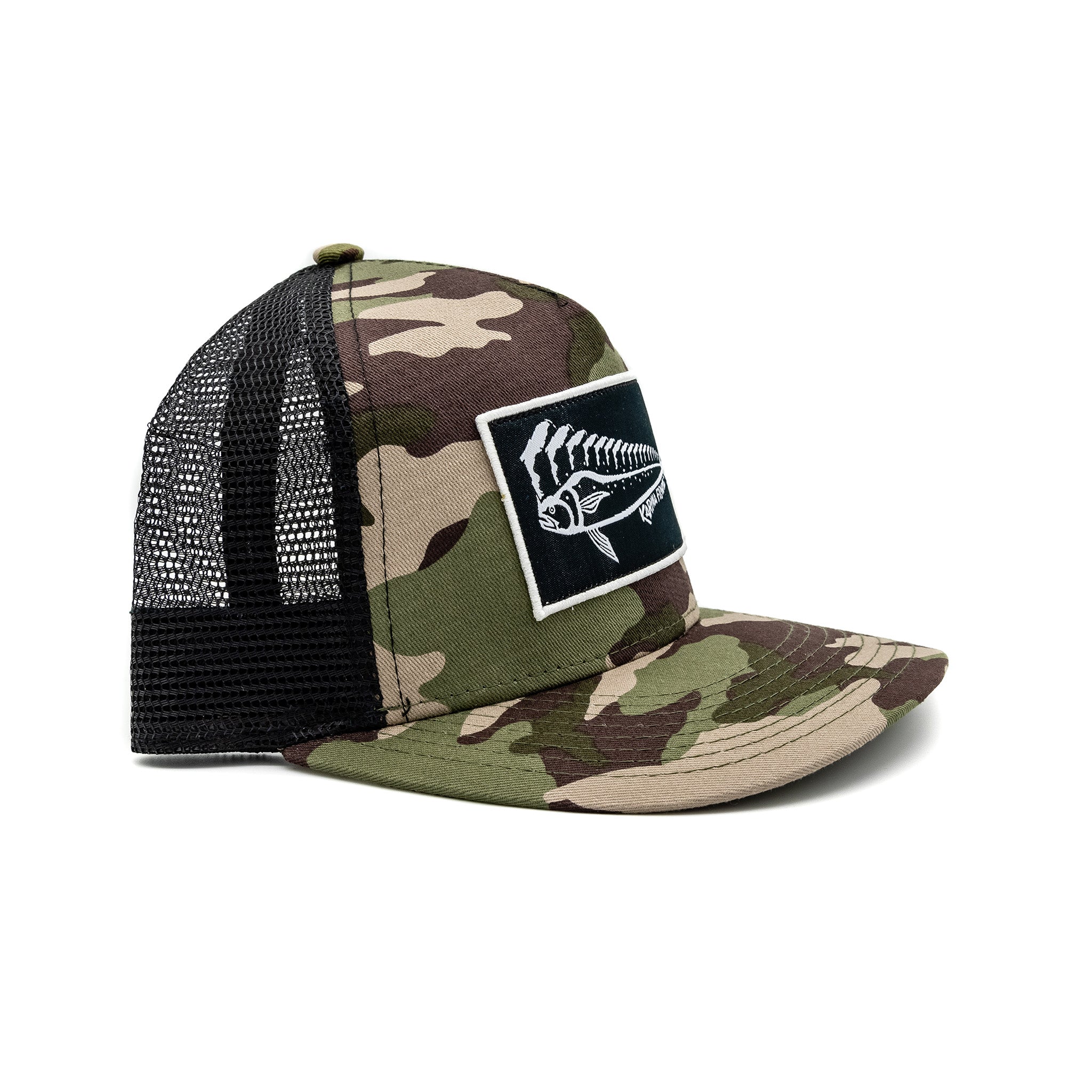 Florida Mahi Ultimate Trucker, Camo/Black