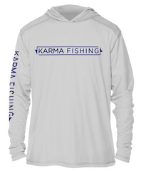 Performance Hoodie Fishing Shirt - Pearl Grey