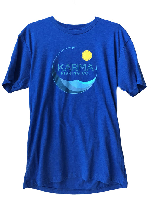 OG Round Logo T-Shirt, Blue